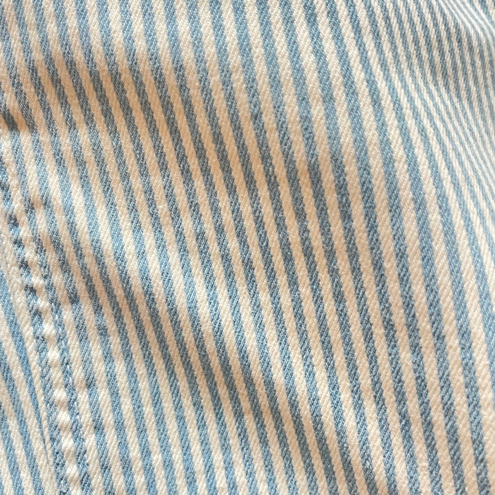 Old Navy Blue and White Striped Pants - Picture 5 of 5